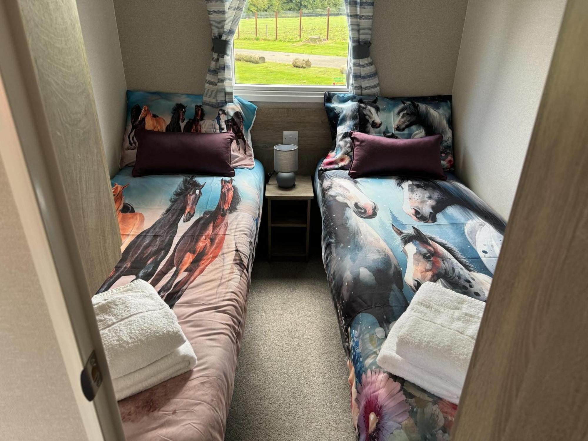Pony Gate Caravan On Haggerstone Castle West Lawn Apartment